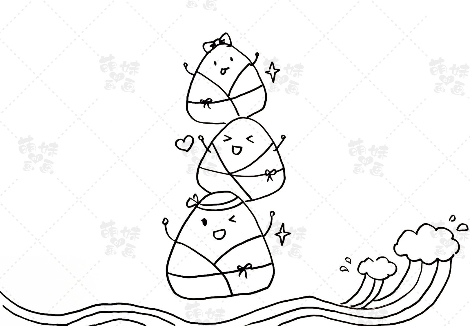 小學(xué)生端午節(jié)手抄報(bào)，簡(jiǎn)單好畫(huà)，含內(nèi)容文字