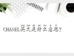 chanelʲô˼,CHA